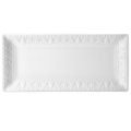 Rectangular tray xmas white
