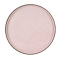 Dinner plate biscuit pink
