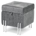 Squared pouf nefti