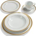 Tableware set versailles gold