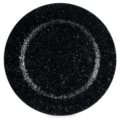 Underplate glitter black