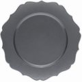 Charger plate lea