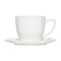 Coffe cups iris white