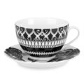 Breakfast cups armonia black