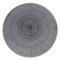 Tablemat round black