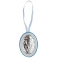 Medallion angel with hearts
