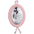 Medallion angel with hearts