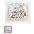 Colored holy family icon