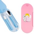Baby food set cherub