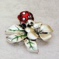 Ladybug on flower