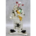 Clown with saxophone