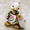 Duck with baby bottle