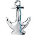 Silver anchor