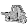 Silver coated apecar