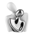 Stylized couple bust