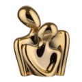 Stylized couple bust