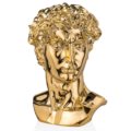Golden bust david