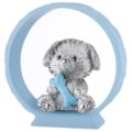 Doggie on light blue base
