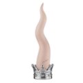Lucky horn with silver base