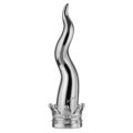 Lucky horn with silver base