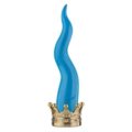 Lucky horn with golden base