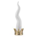 Lucky horn with golden base