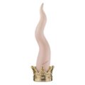 Lucky horn with golden base