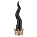 Lucky horn with golden base