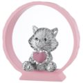 Kitten on pink base