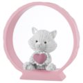 Kitten on pink base