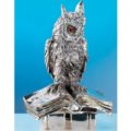 Owl on books