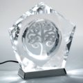 Crystal table lamp