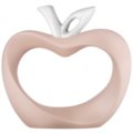 Pink stylized apple