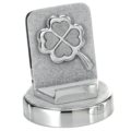 Phone stand cloverleaf