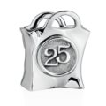Dragees bag silver wedding