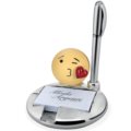 Post it holder blowing kiss