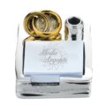 Post-it holder wedding rings