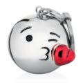 Keychain blowing kiss