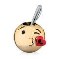 Pen holder blowing kiss