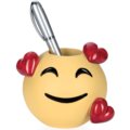 Pen holder smile in love