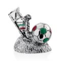 Soccer shoe and ball