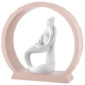 Family sculpture powder base