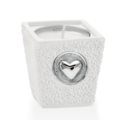 Small vase candle holder heart
