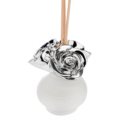 White perfumer small vase