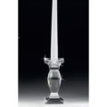 Crystal candleholder