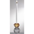 Crystal candleholder