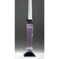 Crystal candleholder