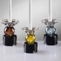 Crystal candleholder
