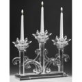 Three flames candleholder