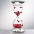 Crystal hourglass
